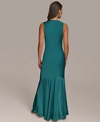 Donna Karan New York Women's Cowlneck Gown