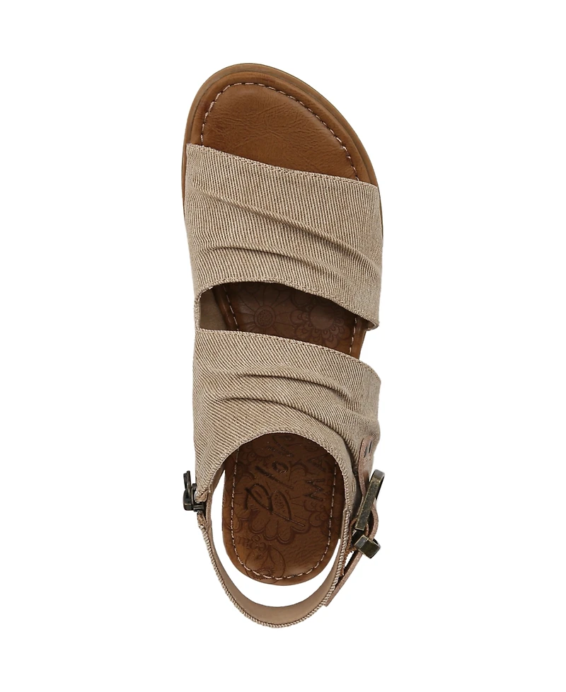 Blowfish Malibu Women's Bliss Strappy Low Wedge Sandals