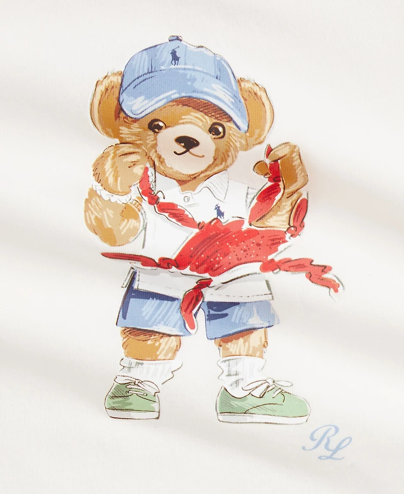 Polo Ralph Lauren Baby Boys Bear Jersey Tee & Short Set