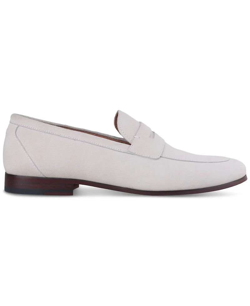 Bar Iii Men's Baldwinn Suede Penny Loafer, Exclusively at Macy's