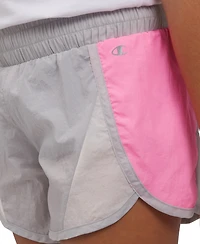 Champion Big Girls Colorblocked Woven Shorts
