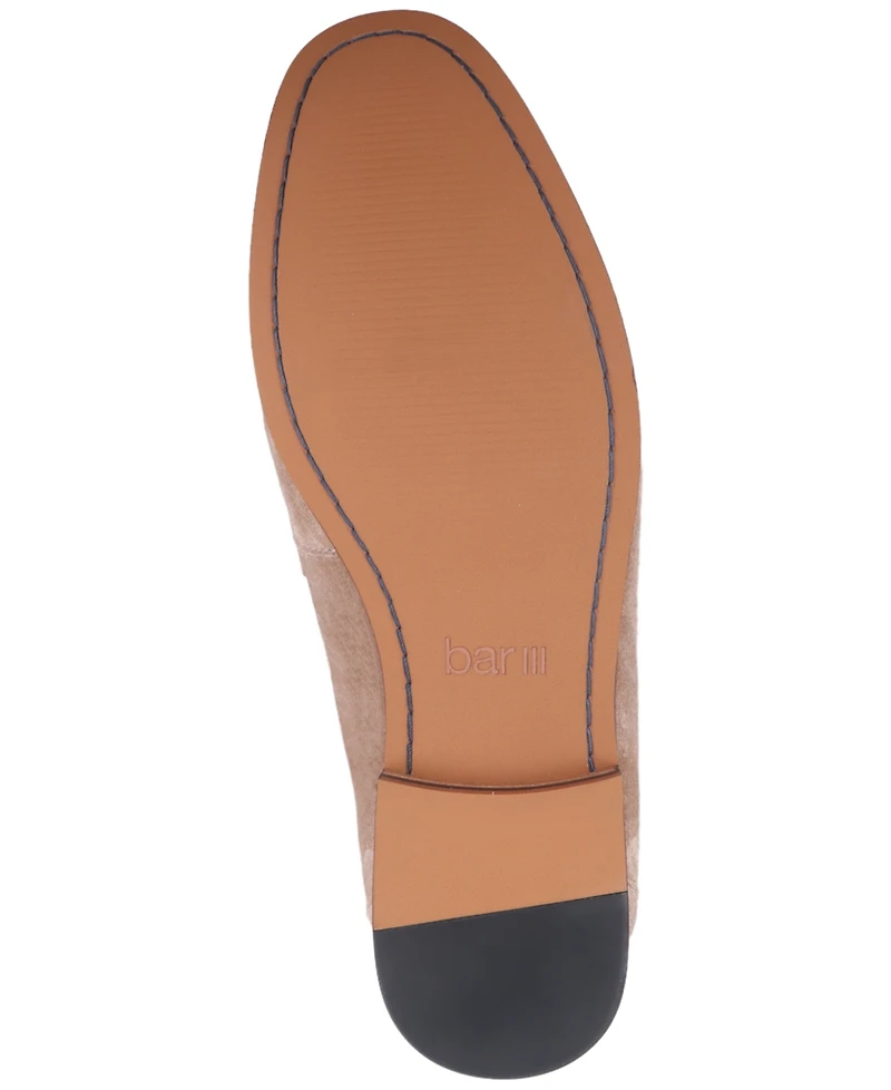 Bar Iii Men's Baldwinn Suede Penny Loafer, Exclusively at Macy's
