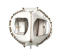 Donna Karan New York Batiste Triple Compartment Small Shoulder Bag