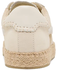 Dolce Vita Women's Notice Beaded Lace-Up Low-Profile Espadrille Sneakers