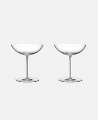 Orrefors Geometry Cocktail Glass, Set of 2