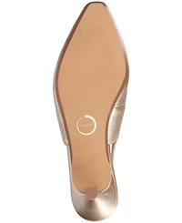 Journee Collection Women's Amory Tailored Kitten Heel Slingback Pumps