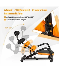 Core Fitness Abdominal Trainer Crunch Exercise Bench Machine