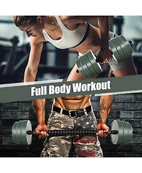 4 in 1 Adjustable Weight Dumbbell Set