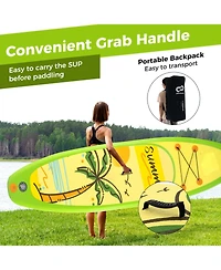 Inflatable Stand up Paddle Board iSUP Board Accessories with 3 Fins