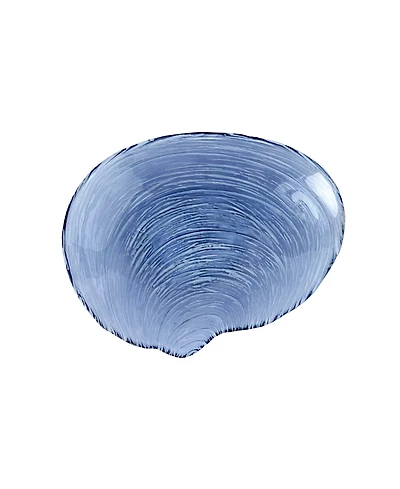 Vietri Isola Glass 7.75" Shell Plate