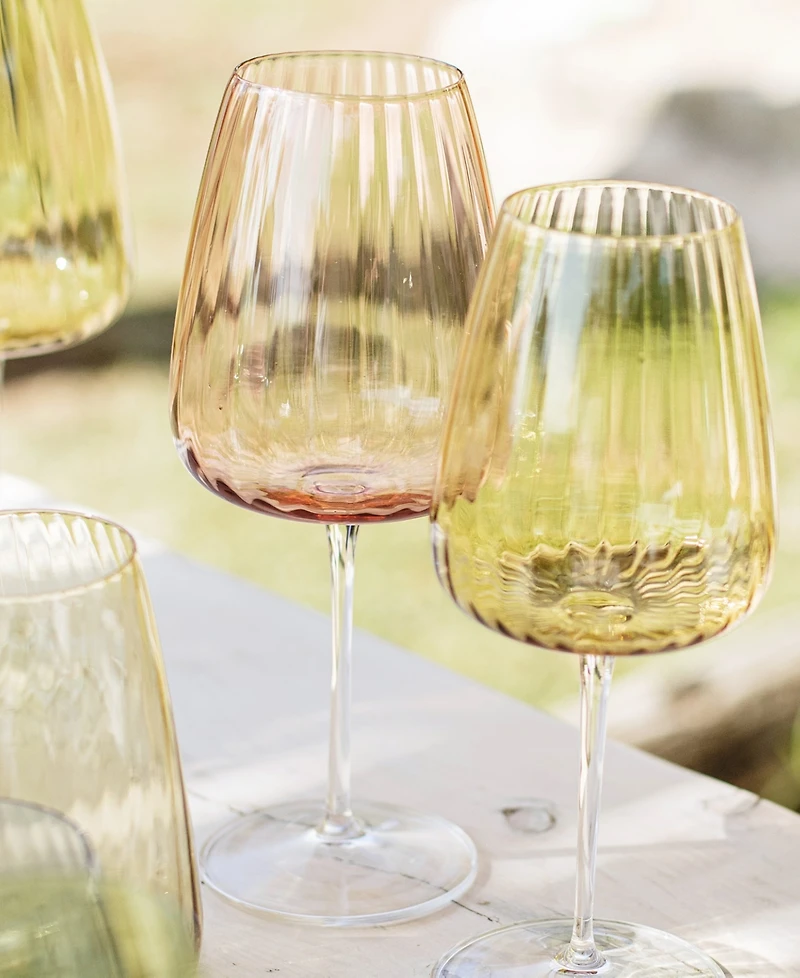 Vietri Francesca Blush Water Glass