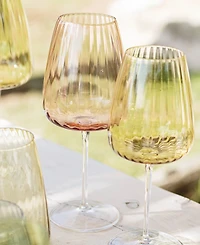 Vietri Francesca Blush Water Glass