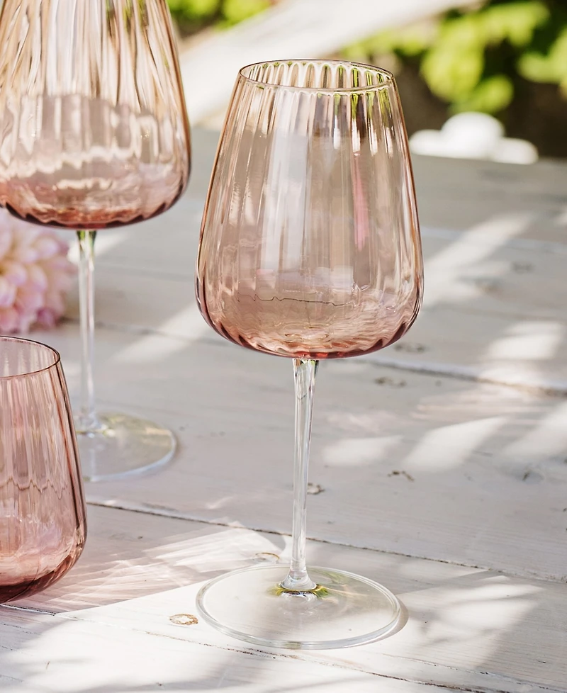 Vietri Francesca Blush Water Glass