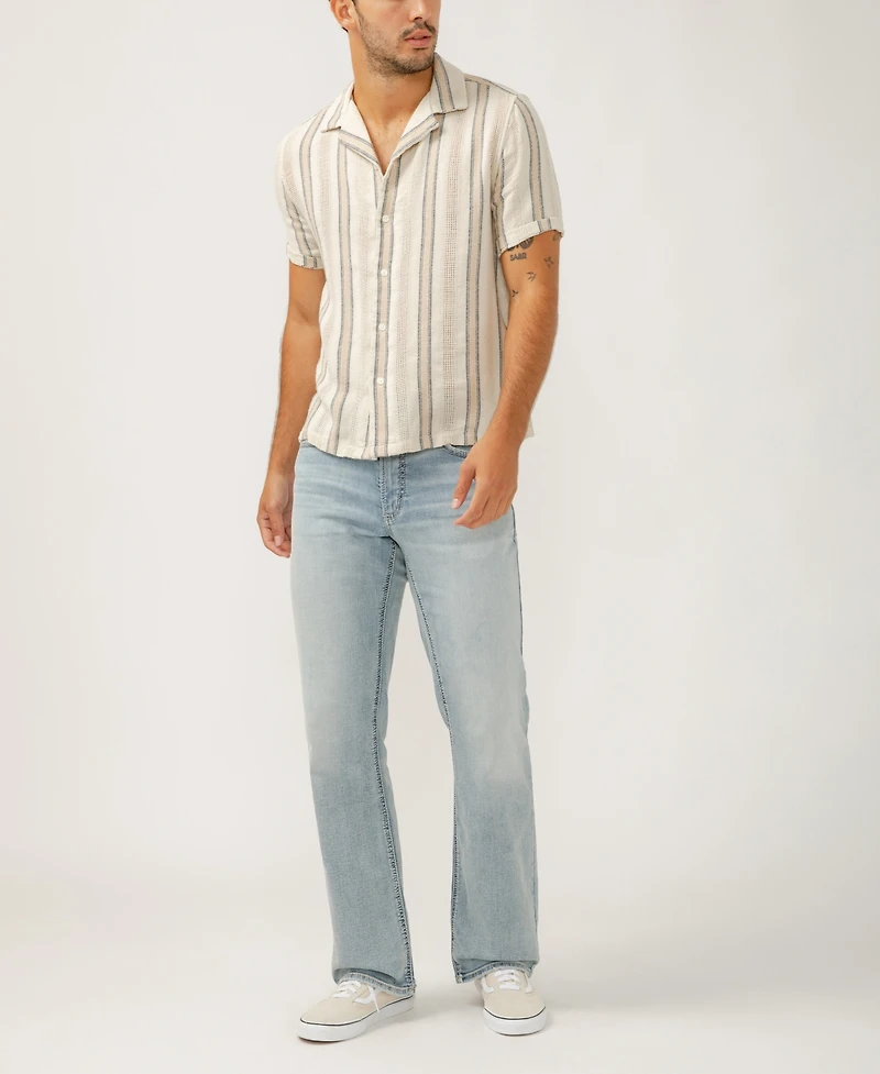 Silver Jeans Co. Men's Zac Relaxed Fit Straight Leg