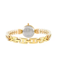 Danecraft Women's 18K Fine Gold-Plated Analog Watch