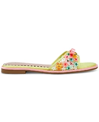 Betsey Johnson Women's Teasee Floral Slide Sandals