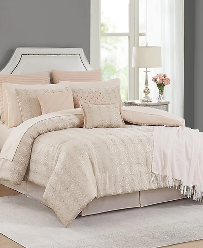 Pem America Art Deco 14-Pc. Comforter Set, King