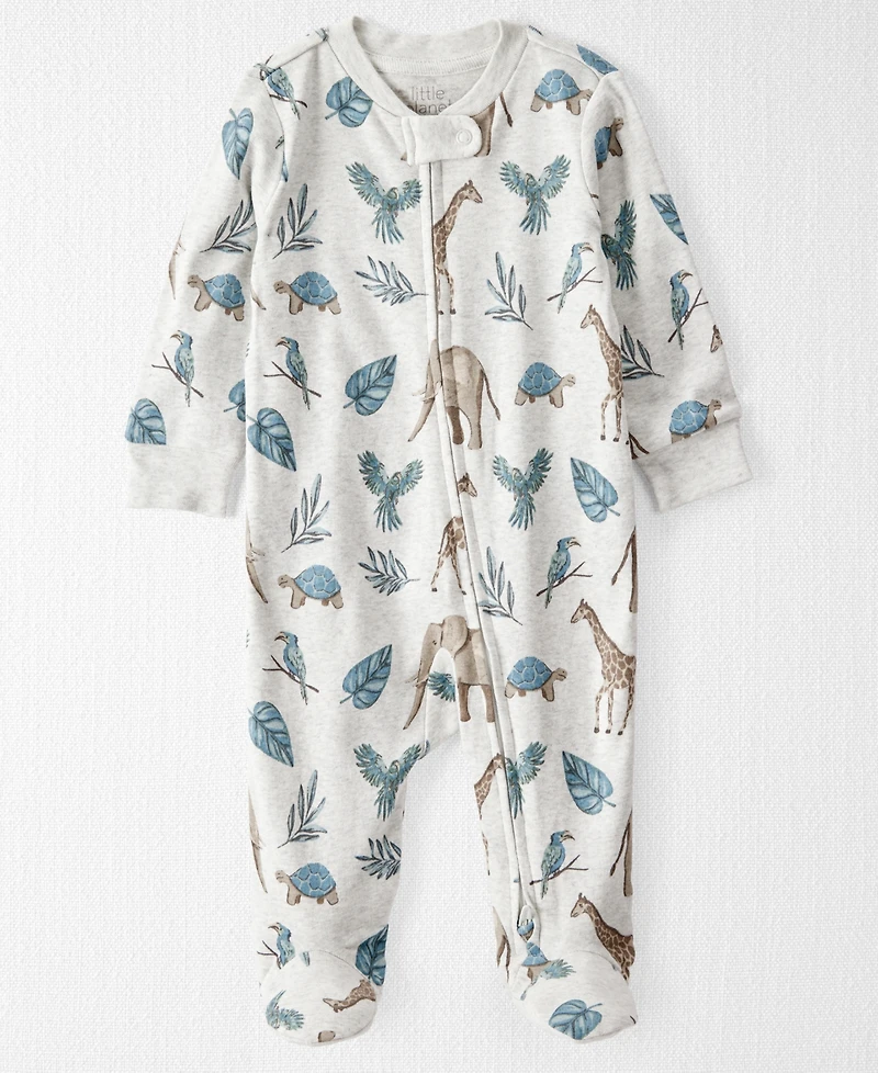 Little Planet by Carter's Baby Organic Cotton Footed Pajamas