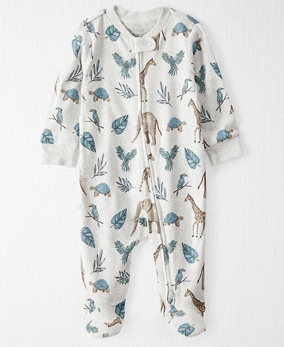 Little Planet by Carter's Baby Organic Cotton Footed Pajamas