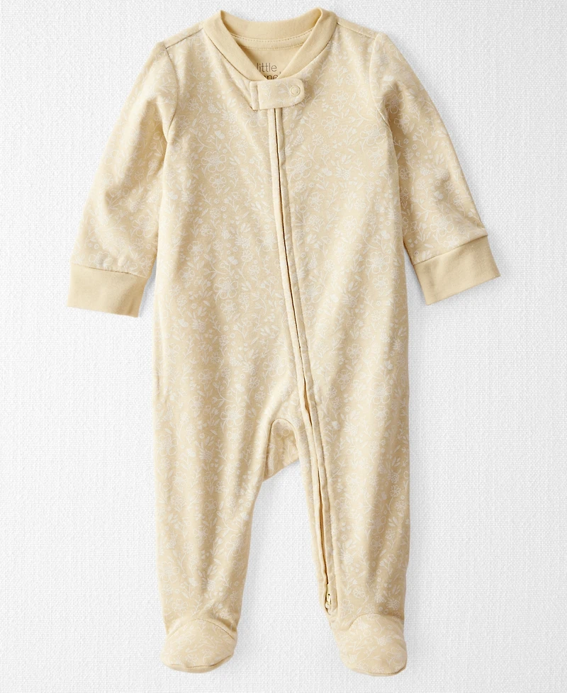 Little Planet by Carter's Baby Organic Cotton Footed Pajamas