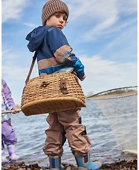 Deux par Deux Boy Cuffed Knit Hat Taupe - Toddler|Child