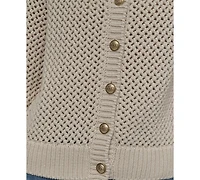 Dkny Jeans Women's Open-Knit Cardigan - D5k