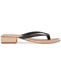 Dolce Vita Women's Barty Whipstitch Thong Low Heel Sandals