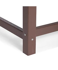 Low Outdoor Hdpe Square Patio Coffee Table