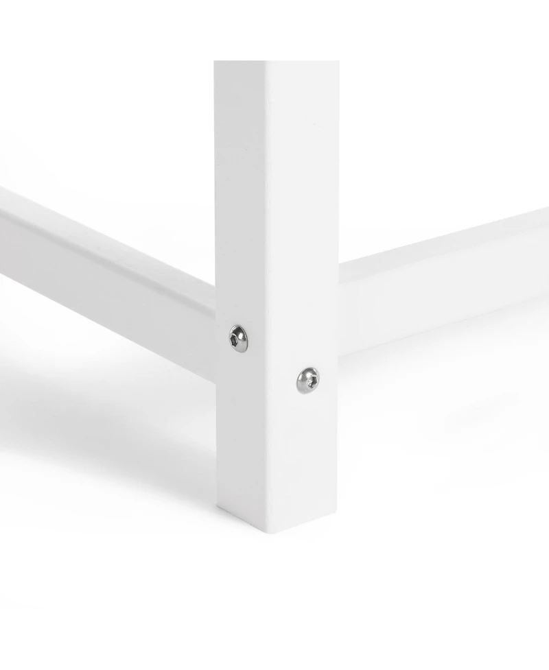 Low Outdoor Hdpe Square Patio Coffee Table