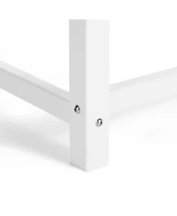 Low Outdoor Hdpe Square Patio Coffee Table