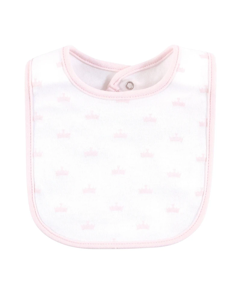 Hudson Baby Girls 8Pk Bibs/Socks Set