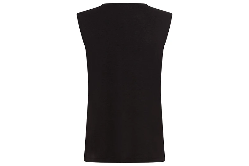 Olsen Women's Round Neck Sleeveless Shell