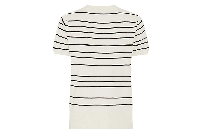 Olsen Women's Striped Crewneck Sweater