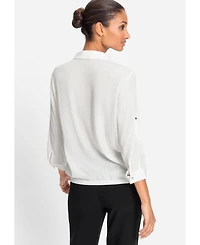 Olsen Women's Collared Blouse