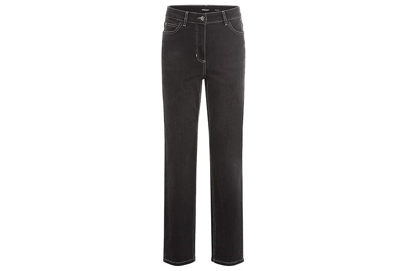 Olsen Women's Mona Fit Slim Leg Dark Washed Jeans