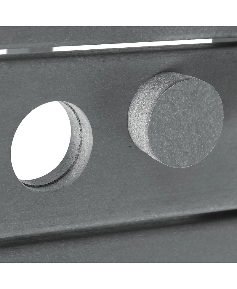 Low Outdoor Hdpe Round Patio Coffee Table