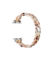 Posh Tech Kit Tortoise Resin Link Band for Apple Watch, Fits All Apple Watch Models