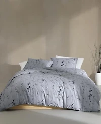 Calvin Klein Wildflower Cotton Sateen Duvet Cover Set