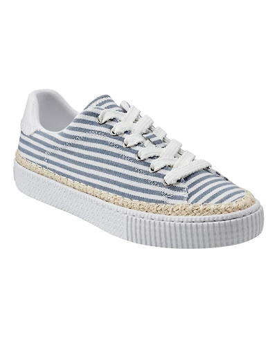 Marc Fisher Women's Spryng Platform Lace-Up Sneakers