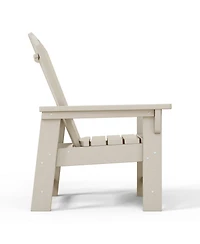 Kids Outdoor Hdpe Adirondack Plastic Patio Chair