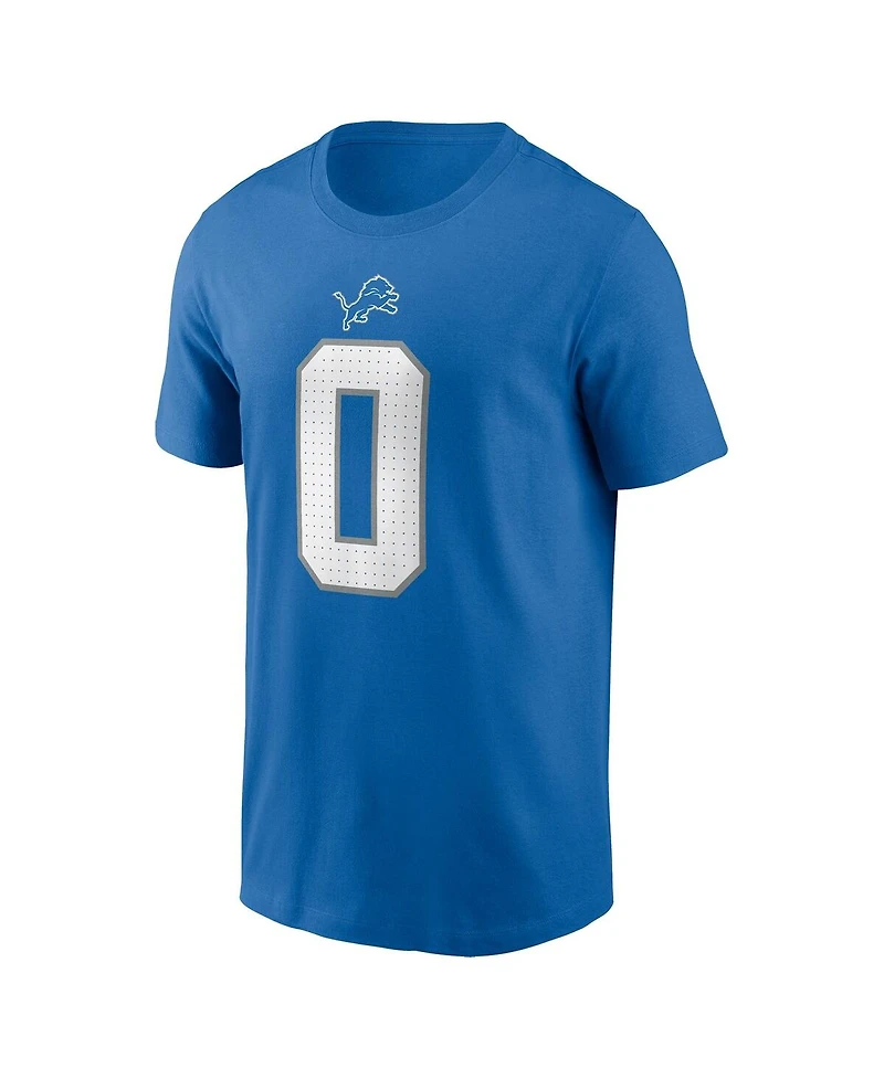 Nike Men's Terrion Arnold Blue Detroit Lions Name Number T-Shirt