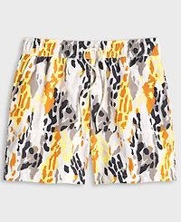Mode of One Men's Fashion Animal Regular-Fit Printed Swim Trunks, Exclusively at Macy's