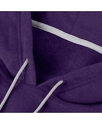 Fanatics Men's and Women's Purple Baltimore Ravens Sleek Elements Pullover Hoodie