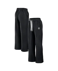 Fanatics Women's Black Florida State Seminoles Prime Supersoft Fleece Flaired Sweatpants