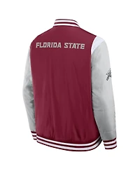 Fanatics Men's Garnet Florida State Seminoles Elements Elite Full-Snap Jacket