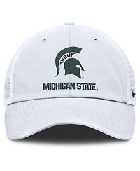 Nike Men's White Michigan State Spartans Club Trucker Adjustable Hat