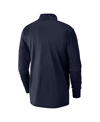Nike Men's Navy Orlando Magic 2024/25 City Edition Authentic Coaches Performance Half-Zip Top