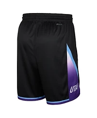 Jordan Men's Black Utah Jazz Statement Edition Swingman Shorts