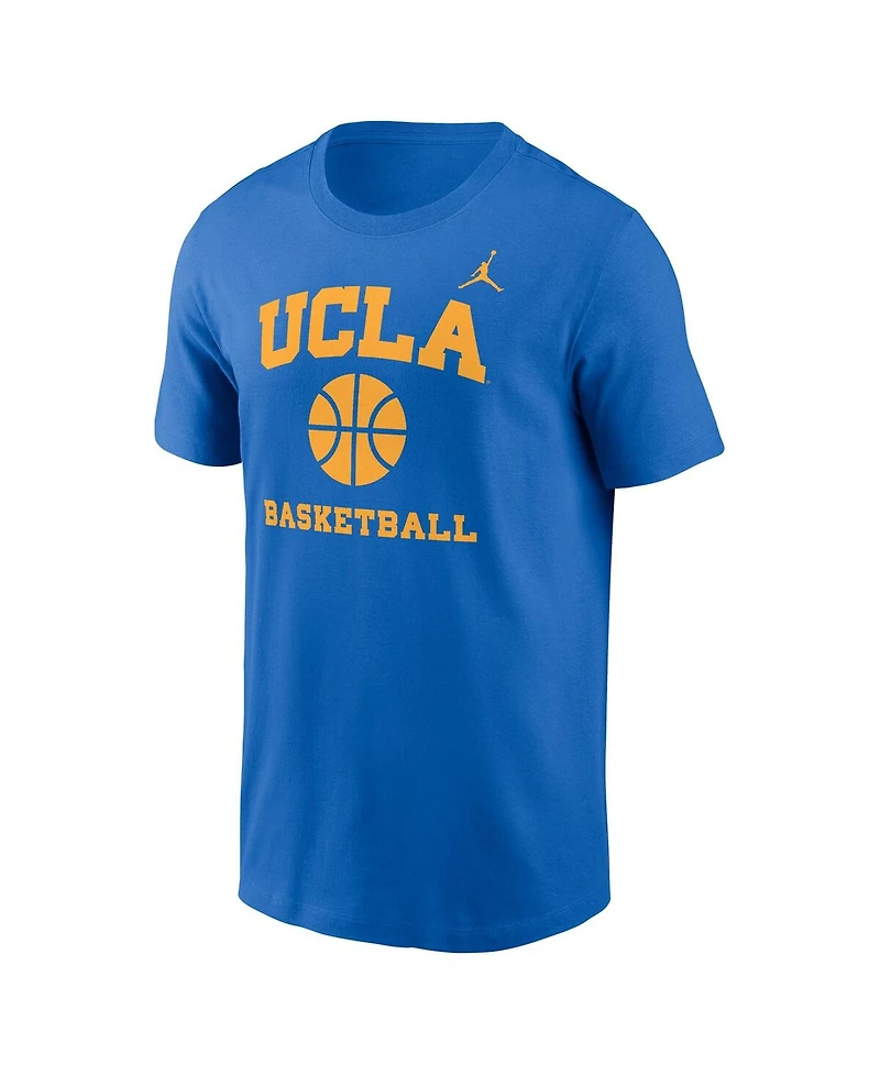 Jordan Men's Blue Ucla Bruins Basketball Icon T-Shirt