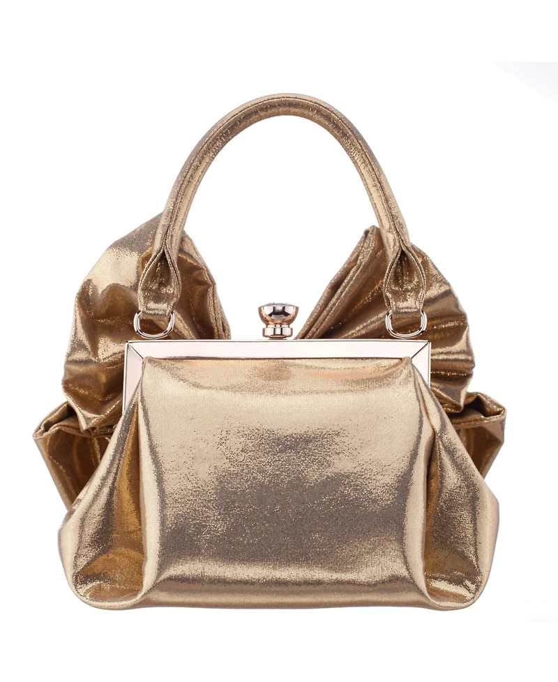 Nina Small Bow Frame Crossbody Bag
